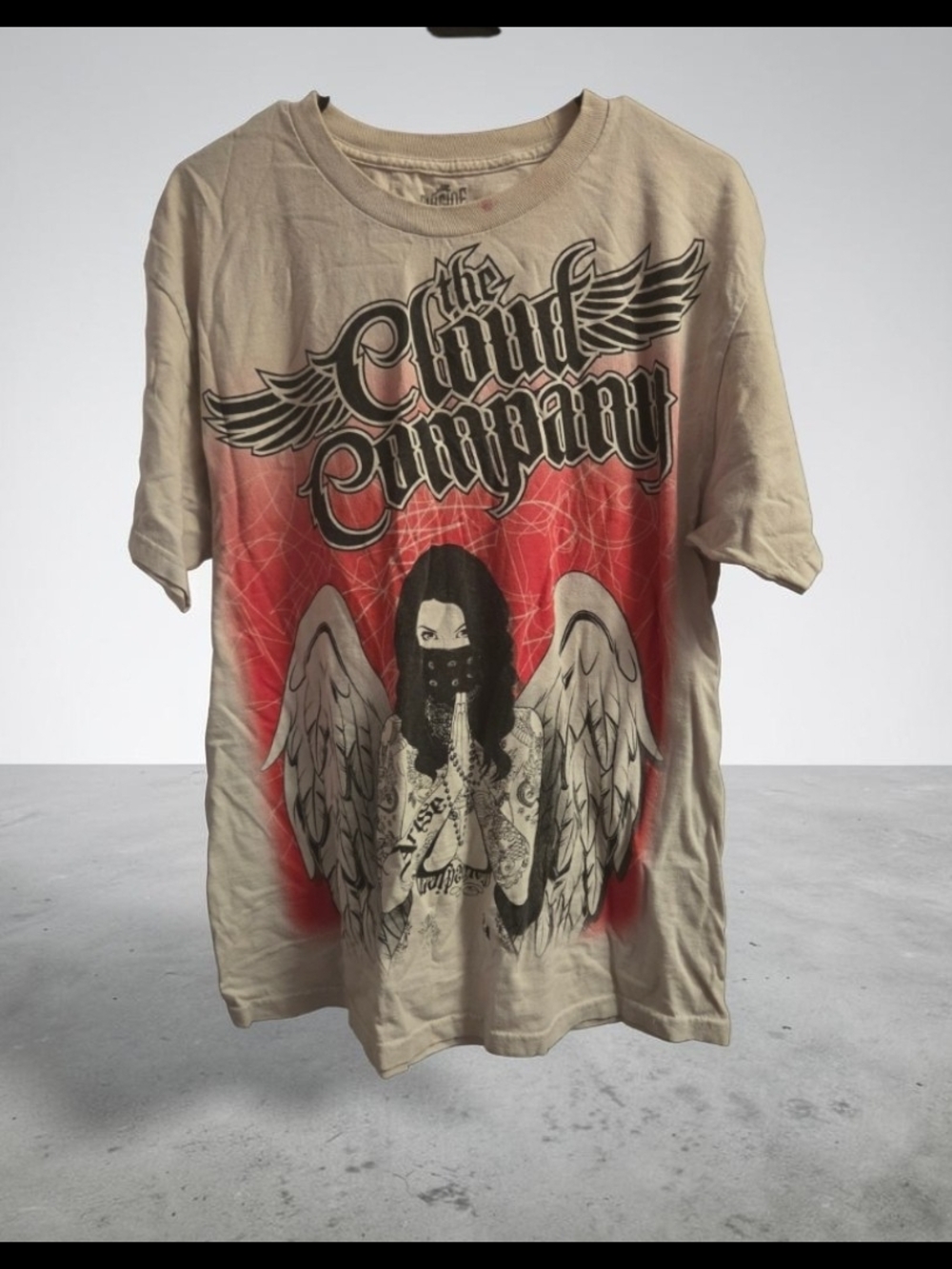 Suicide Bunny The Cloud Company Mens L Graphic TEE Angel
